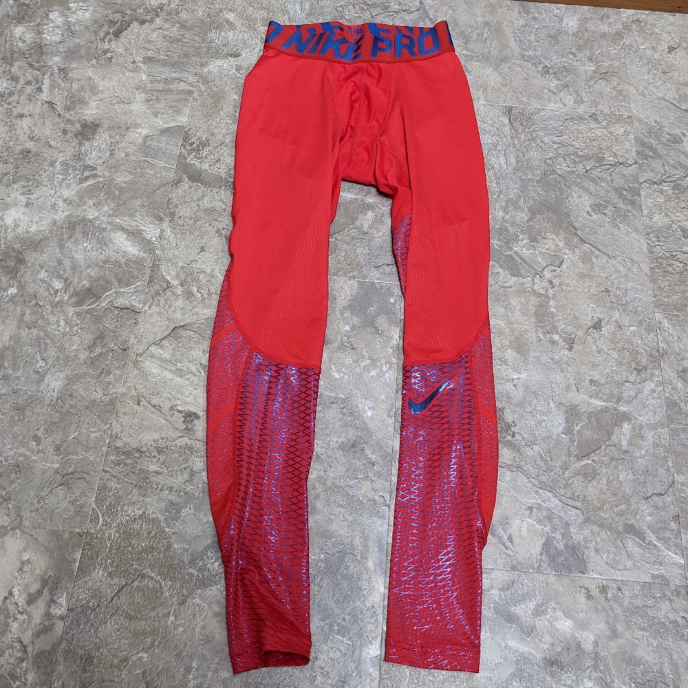 Nike Pro Team USA Running Tights (Small)